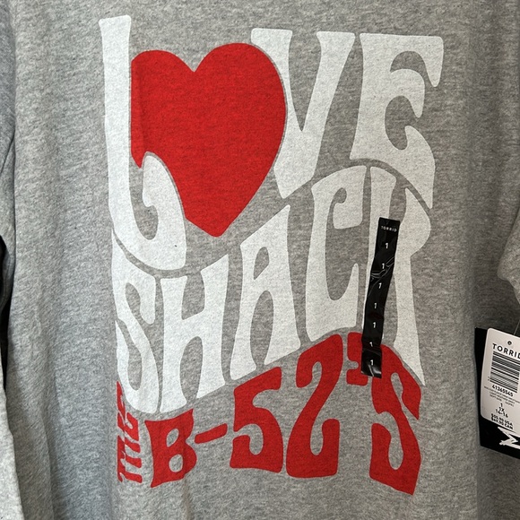 NWT Torrid x B-52’s Cozy Fleece Sweatshirt - Picture 9 of 10